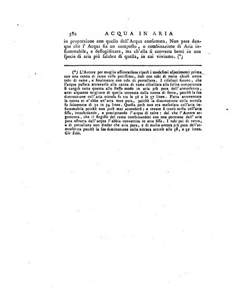 Opuscoli scelti sulle scienze e sulle arti. Tratti dagli Atti delle Accademie, e dalle altre collezioni filosofiche, e letterarie, dalle opere più recenti inglesi, tedesche, francesi, latine, e italiane, e da manoscritti originali, e inediti