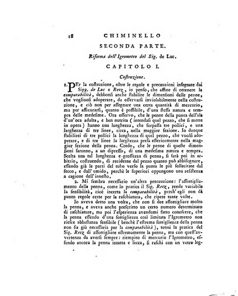 Opuscoli scelti sulle scienze e sulle arti. Tratti dagli Atti delle Accademie, e dalle altre collezioni filosofiche, e letterarie, dalle opere più recenti inglesi, tedesche, francesi, latine, e italiane, e da manoscritti originali, e inediti