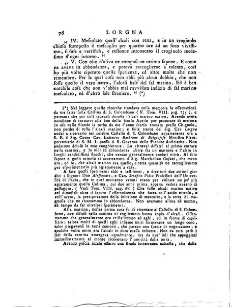 Opuscoli scelti sulle scienze e sulle arti. Tratti dagli Atti delle Accademie, e dalle altre collezioni filosofiche, e letterarie, dalle opere più recenti inglesi, tedesche, francesi, latine, e italiane, e da manoscritti originali, e inediti