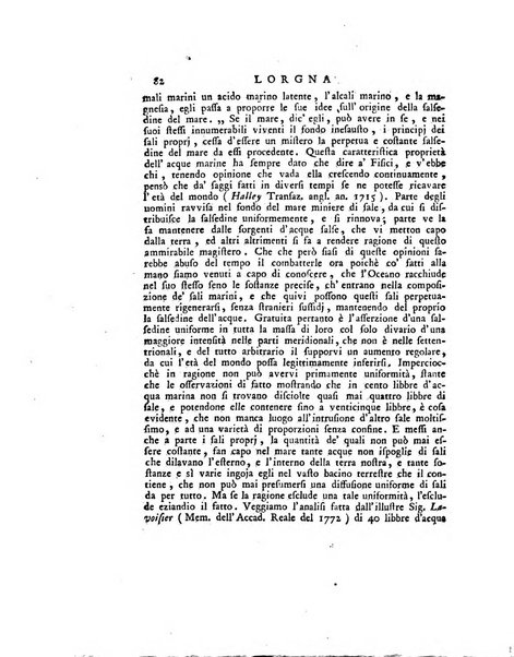 Opuscoli scelti sulle scienze e sulle arti. Tratti dagli Atti delle Accademie, e dalle altre collezioni filosofiche, e letterarie, dalle opere più recenti inglesi, tedesche, francesi, latine, e italiane, e da manoscritti originali, e inediti