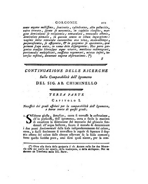 Opuscoli scelti sulle scienze e sulle arti. Tratti dagli Atti delle Accademie, e dalle altre collezioni filosofiche, e letterarie, dalle opere più recenti inglesi, tedesche, francesi, latine, e italiane, e da manoscritti originali, e inediti