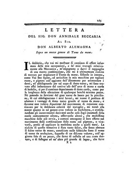 Opuscoli scelti sulle scienze e sulle arti. Tratti dagli Atti delle Accademie, e dalle altre collezioni filosofiche, e letterarie, dalle opere più recenti inglesi, tedesche, francesi, latine, e italiane, e da manoscritti originali, e inediti