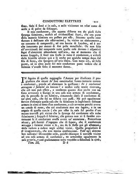 Opuscoli scelti sulle scienze e sulle arti. Tratti dagli Atti delle Accademie, e dalle altre collezioni filosofiche, e letterarie, dalle opere più recenti inglesi, tedesche, francesi, latine, e italiane, e da manoscritti originali, e inediti