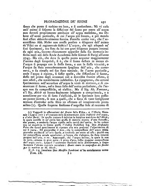 Opuscoli scelti sulle scienze e sulle arti. Tratti dagli Atti delle Accademie, e dalle altre collezioni filosofiche, e letterarie, dalle opere più recenti inglesi, tedesche, francesi, latine, e italiane, e da manoscritti originali, e inediti