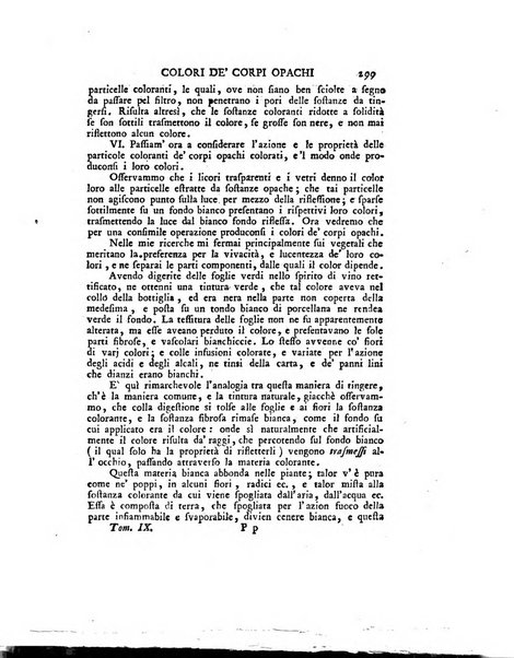 Opuscoli scelti sulle scienze e sulle arti. Tratti dagli Atti delle Accademie, e dalle altre collezioni filosofiche, e letterarie, dalle opere più recenti inglesi, tedesche, francesi, latine, e italiane, e da manoscritti originali, e inediti