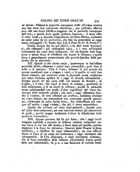 Opuscoli scelti sulle scienze e sulle arti. Tratti dagli Atti delle Accademie, e dalle altre collezioni filosofiche, e letterarie, dalle opere più recenti inglesi, tedesche, francesi, latine, e italiane, e da manoscritti originali, e inediti