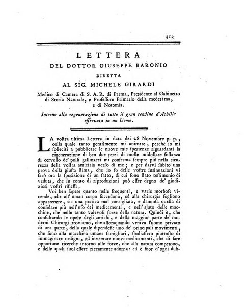 Opuscoli scelti sulle scienze e sulle arti. Tratti dagli Atti delle Accademie, e dalle altre collezioni filosofiche, e letterarie, dalle opere più recenti inglesi, tedesche, francesi, latine, e italiane, e da manoscritti originali, e inediti