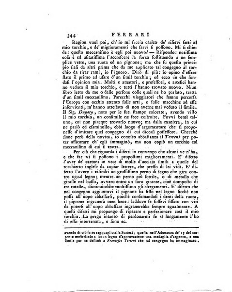 Opuscoli scelti sulle scienze e sulle arti. Tratti dagli Atti delle Accademie, e dalle altre collezioni filosofiche, e letterarie, dalle opere più recenti inglesi, tedesche, francesi, latine, e italiane, e da manoscritti originali, e inediti