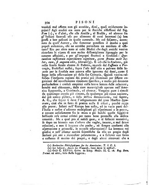 Opuscoli scelti sulle scienze e sulle arti. Tratti dagli Atti delle Accademie, e dalle altre collezioni filosofiche, e letterarie, dalle opere più recenti inglesi, tedesche, francesi, latine, e italiane, e da manoscritti originali, e inediti