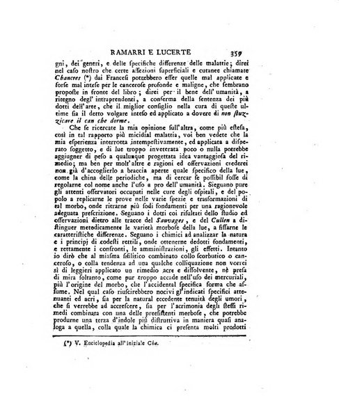 Opuscoli scelti sulle scienze e sulle arti. Tratti dagli Atti delle Accademie, e dalle altre collezioni filosofiche, e letterarie, dalle opere più recenti inglesi, tedesche, francesi, latine, e italiane, e da manoscritti originali, e inediti