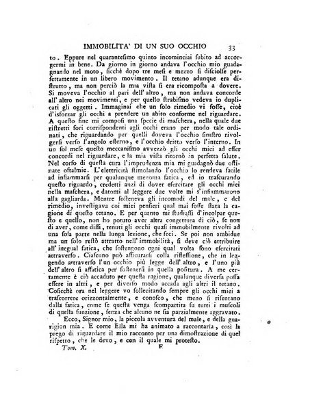 Opuscoli scelti sulle scienze e sulle arti. Tratti dagli Atti delle Accademie, e dalle altre collezioni filosofiche, e letterarie, dalle opere più recenti inglesi, tedesche, francesi, latine, e italiane, e da manoscritti originali, e inediti