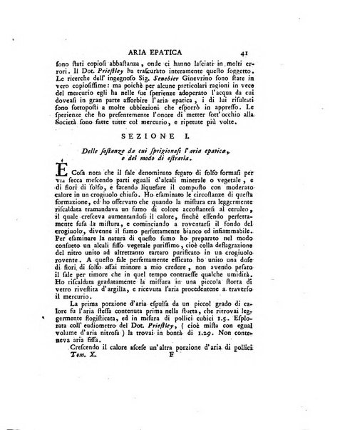 Opuscoli scelti sulle scienze e sulle arti. Tratti dagli Atti delle Accademie, e dalle altre collezioni filosofiche, e letterarie, dalle opere più recenti inglesi, tedesche, francesi, latine, e italiane, e da manoscritti originali, e inediti