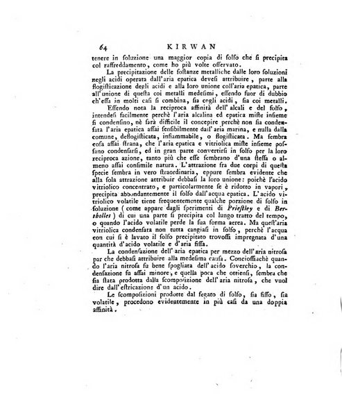 Opuscoli scelti sulle scienze e sulle arti. Tratti dagli Atti delle Accademie, e dalle altre collezioni filosofiche, e letterarie, dalle opere più recenti inglesi, tedesche, francesi, latine, e italiane, e da manoscritti originali, e inediti