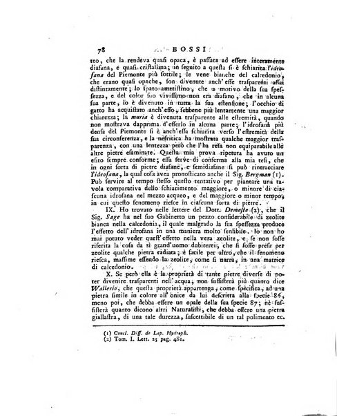 Opuscoli scelti sulle scienze e sulle arti. Tratti dagli Atti delle Accademie, e dalle altre collezioni filosofiche, e letterarie, dalle opere più recenti inglesi, tedesche, francesi, latine, e italiane, e da manoscritti originali, e inediti