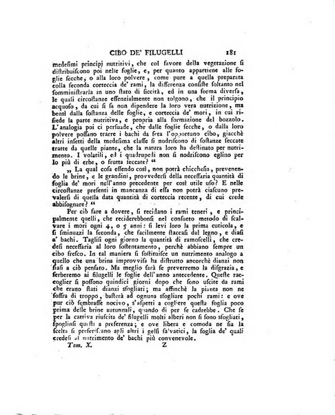 Opuscoli scelti sulle scienze e sulle arti. Tratti dagli Atti delle Accademie, e dalle altre collezioni filosofiche, e letterarie, dalle opere più recenti inglesi, tedesche, francesi, latine, e italiane, e da manoscritti originali, e inediti