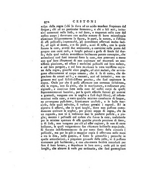 Opuscoli scelti sulle scienze e sulle arti. Tratti dagli Atti delle Accademie, e dalle altre collezioni filosofiche, e letterarie, dalle opere più recenti inglesi, tedesche, francesi, latine, e italiane, e da manoscritti originali, e inediti