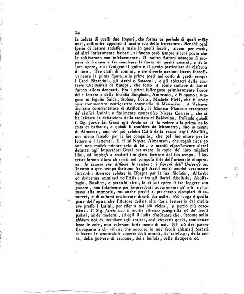 Opuscoli scelti sulle scienze e sulle arti. Tratti dagli Atti delle Accademie, e dalle altre collezioni filosofiche, e letterarie, dalle opere più recenti inglesi, tedesche, francesi, latine, e italiane, e da manoscritti originali, e inediti