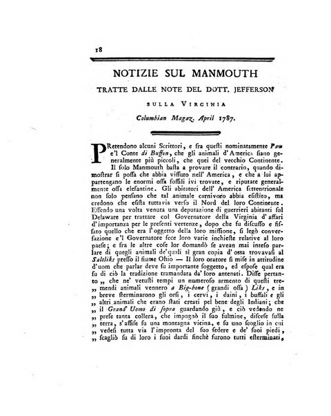 Opuscoli scelti sulle scienze e sulle arti. Tratti dagli Atti delle Accademie, e dalle altre collezioni filosofiche, e letterarie, dalle opere più recenti inglesi, tedesche, francesi, latine, e italiane, e da manoscritti originali, e inediti