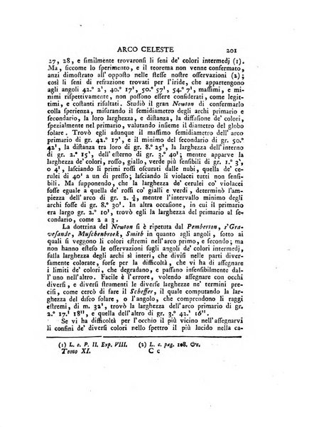 Opuscoli scelti sulle scienze e sulle arti. Tratti dagli Atti delle Accademie, e dalle altre collezioni filosofiche, e letterarie, dalle opere più recenti inglesi, tedesche, francesi, latine, e italiane, e da manoscritti originali, e inediti