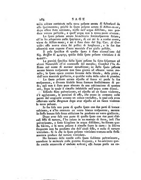 Opuscoli scelti sulle scienze e sulle arti. Tratti dagli Atti delle Accademie, e dalle altre collezioni filosofiche, e letterarie, dalle opere più recenti inglesi, tedesche, francesi, latine, e italiane, e da manoscritti originali, e inediti