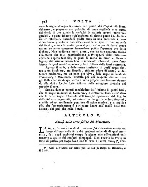 Opuscoli scelti sulle scienze e sulle arti. Tratti dagli Atti delle Accademie, e dalle altre collezioni filosofiche, e letterarie, dalle opere più recenti inglesi, tedesche, francesi, latine, e italiane, e da manoscritti originali, e inediti