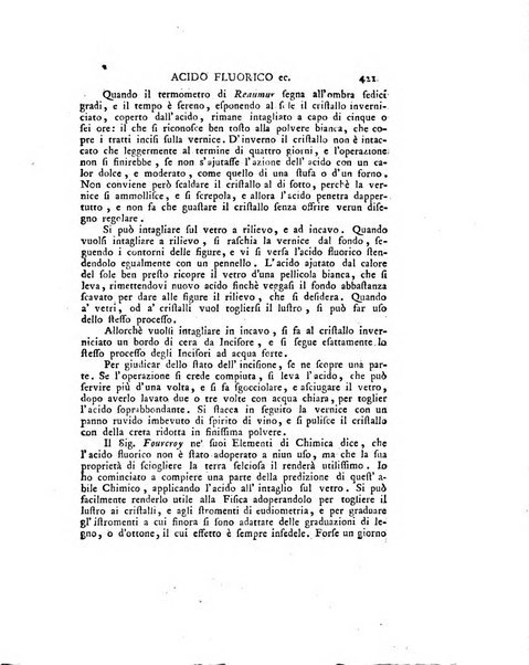 Opuscoli scelti sulle scienze e sulle arti. Tratti dagli Atti delle Accademie, e dalle altre collezioni filosofiche, e letterarie, dalle opere più recenti inglesi, tedesche, francesi, latine, e italiane, e da manoscritti originali, e inediti