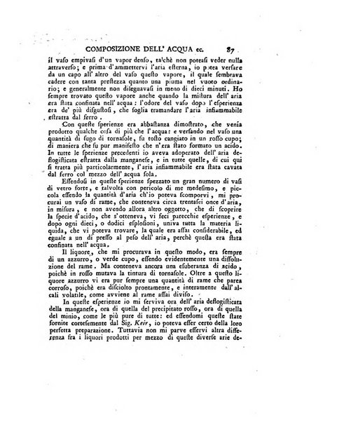 Opuscoli scelti sulle scienze e sulle arti. Tratti dagli Atti delle Accademie, e dalle altre collezioni filosofiche, e letterarie, dalle opere più recenti inglesi, tedesche, francesi, latine, e italiane, e da manoscritti originali, e inediti