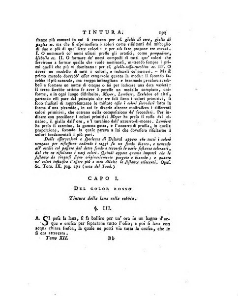 Opuscoli scelti sulle scienze e sulle arti. Tratti dagli Atti delle Accademie, e dalle altre collezioni filosofiche, e letterarie, dalle opere più recenti inglesi, tedesche, francesi, latine, e italiane, e da manoscritti originali, e inediti