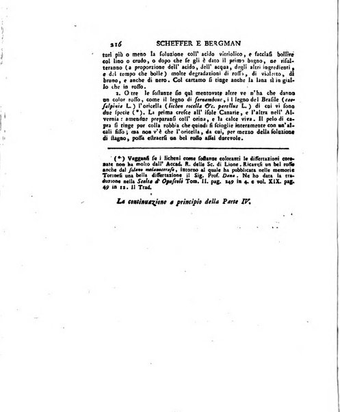 Opuscoli scelti sulle scienze e sulle arti. Tratti dagli Atti delle Accademie, e dalle altre collezioni filosofiche, e letterarie, dalle opere più recenti inglesi, tedesche, francesi, latine, e italiane, e da manoscritti originali, e inediti