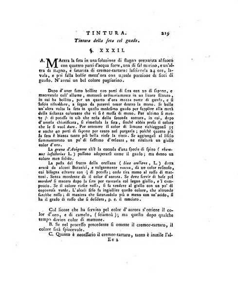 Opuscoli scelti sulle scienze e sulle arti. Tratti dagli Atti delle Accademie, e dalle altre collezioni filosofiche, e letterarie, dalle opere più recenti inglesi, tedesche, francesi, latine, e italiane, e da manoscritti originali, e inediti