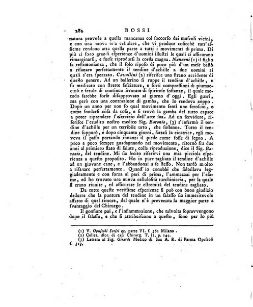 Opuscoli scelti sulle scienze e sulle arti. Tratti dagli Atti delle Accademie, e dalle altre collezioni filosofiche, e letterarie, dalle opere più recenti inglesi, tedesche, francesi, latine, e italiane, e da manoscritti originali, e inediti