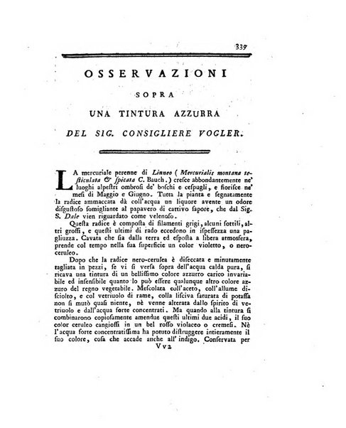 Opuscoli scelti sulle scienze e sulle arti. Tratti dagli Atti delle Accademie, e dalle altre collezioni filosofiche, e letterarie, dalle opere più recenti inglesi, tedesche, francesi, latine, e italiane, e da manoscritti originali, e inediti