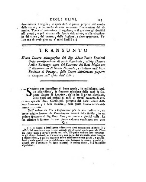 Opuscoli scelti sulle scienze e sulle arti. Tratti dagli Atti delle Accademie, e dalle altre collezioni filosofiche, e letterarie, dalle opere più recenti inglesi, tedesche, francesi, latine, e italiane, e da manoscritti originali, e inediti