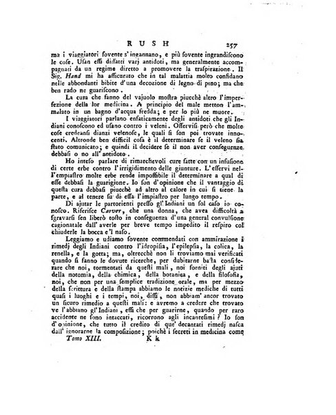 Opuscoli scelti sulle scienze e sulle arti. Tratti dagli Atti delle Accademie, e dalle altre collezioni filosofiche, e letterarie, dalle opere più recenti inglesi, tedesche, francesi, latine, e italiane, e da manoscritti originali, e inediti