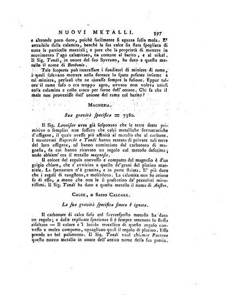 Opuscoli scelti sulle scienze e sulle arti. Tratti dagli Atti delle Accademie, e dalle altre collezioni filosofiche, e letterarie, dalle opere più recenti inglesi, tedesche, francesi, latine, e italiane, e da manoscritti originali, e inediti