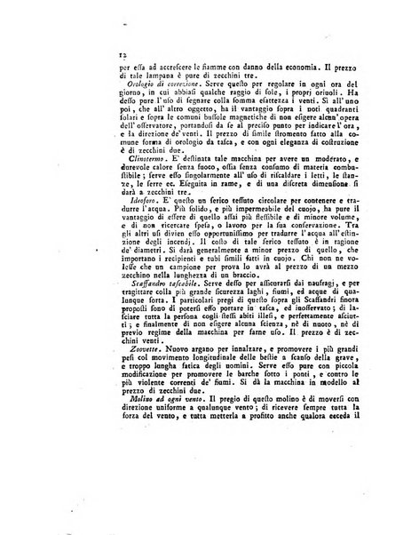 Opuscoli scelti sulle scienze e sulle arti. Tratti dagli Atti delle Accademie, e dalle altre collezioni filosofiche, e letterarie, dalle opere più recenti inglesi, tedesche, francesi, latine, e italiane, e da manoscritti originali, e inediti