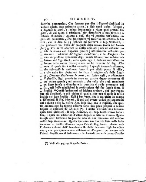 Opuscoli scelti sulle scienze e sulle arti. Tratti dagli Atti delle Accademie, e dalle altre collezioni filosofiche, e letterarie, dalle opere più recenti inglesi, tedesche, francesi, latine, e italiane, e da manoscritti originali, e inediti