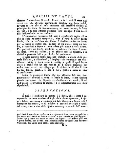 Opuscoli scelti sulle scienze e sulle arti. Tratti dagli Atti delle Accademie, e dalle altre collezioni filosofiche, e letterarie, dalle opere più recenti inglesi, tedesche, francesi, latine, e italiane, e da manoscritti originali, e inediti