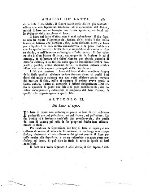 Opuscoli scelti sulle scienze e sulle arti. Tratti dagli Atti delle Accademie, e dalle altre collezioni filosofiche, e letterarie, dalle opere più recenti inglesi, tedesche, francesi, latine, e italiane, e da manoscritti originali, e inediti