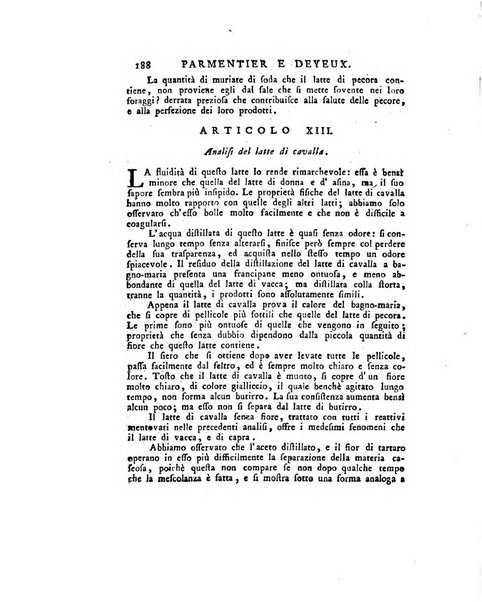 Opuscoli scelti sulle scienze e sulle arti. Tratti dagli Atti delle Accademie, e dalle altre collezioni filosofiche, e letterarie, dalle opere più recenti inglesi, tedesche, francesi, latine, e italiane, e da manoscritti originali, e inediti