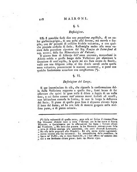 Opuscoli scelti sulle scienze e sulle arti. Tratti dagli Atti delle Accademie, e dalle altre collezioni filosofiche, e letterarie, dalle opere più recenti inglesi, tedesche, francesi, latine, e italiane, e da manoscritti originali, e inediti