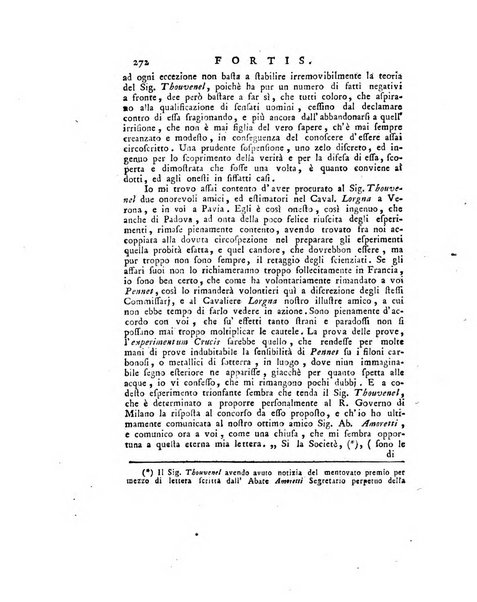 Opuscoli scelti sulle scienze e sulle arti. Tratti dagli Atti delle Accademie, e dalle altre collezioni filosofiche, e letterarie, dalle opere più recenti inglesi, tedesche, francesi, latine, e italiane, e da manoscritti originali, e inediti