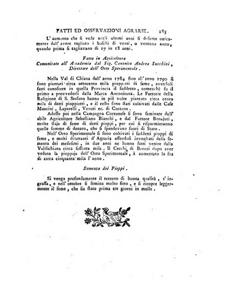 Opuscoli scelti sulle scienze e sulle arti. Tratti dagli Atti delle Accademie, e dalle altre collezioni filosofiche, e letterarie, dalle opere più recenti inglesi, tedesche, francesi, latine, e italiane, e da manoscritti originali, e inediti