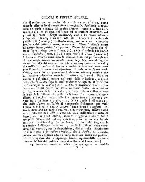 Opuscoli scelti sulle scienze e sulle arti. Tratti dagli Atti delle Accademie, e dalle altre collezioni filosofiche, e letterarie, dalle opere più recenti inglesi, tedesche, francesi, latine, e italiane, e da manoscritti originali, e inediti