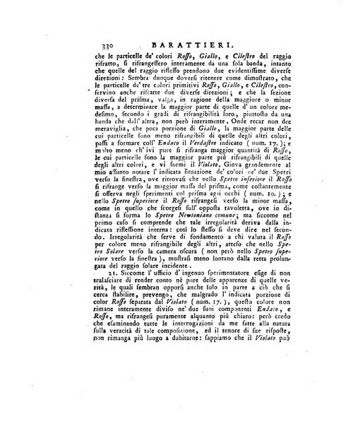 Opuscoli scelti sulle scienze e sulle arti. Tratti dagli Atti delle Accademie, e dalle altre collezioni filosofiche, e letterarie, dalle opere più recenti inglesi, tedesche, francesi, latine, e italiane, e da manoscritti originali, e inediti