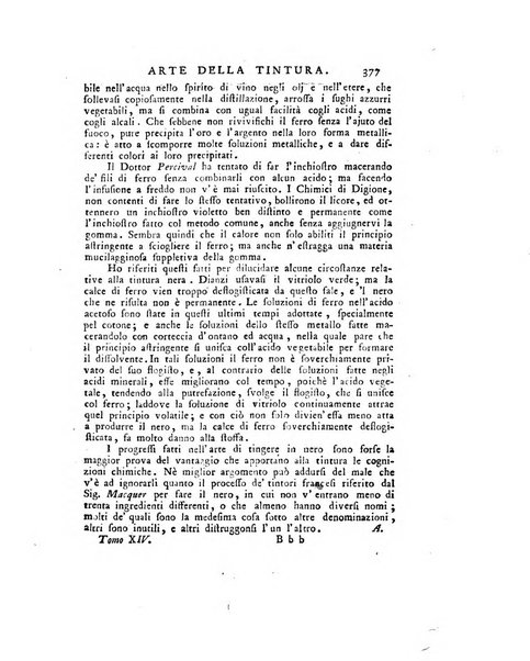 Opuscoli scelti sulle scienze e sulle arti. Tratti dagli Atti delle Accademie, e dalle altre collezioni filosofiche, e letterarie, dalle opere più recenti inglesi, tedesche, francesi, latine, e italiane, e da manoscritti originali, e inediti