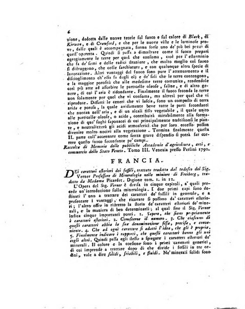 Opuscoli scelti sulle scienze e sulle arti. Tratti dagli Atti delle Accademie, e dalle altre collezioni filosofiche, e letterarie, dalle opere più recenti inglesi, tedesche, francesi, latine, e italiane, e da manoscritti originali, e inediti