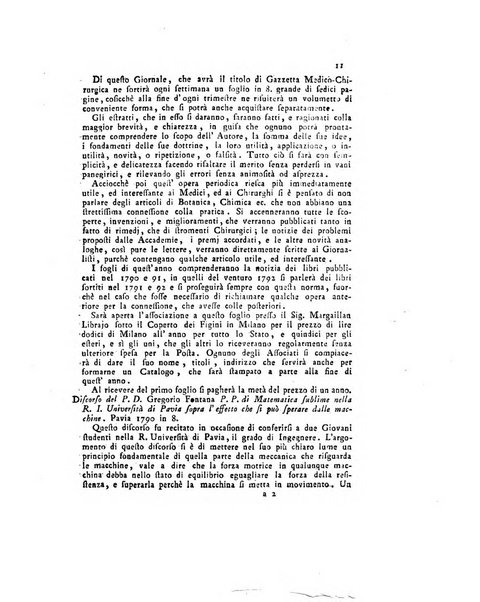 Opuscoli scelti sulle scienze e sulle arti. Tratti dagli Atti delle Accademie, e dalle altre collezioni filosofiche, e letterarie, dalle opere più recenti inglesi, tedesche, francesi, latine, e italiane, e da manoscritti originali, e inediti