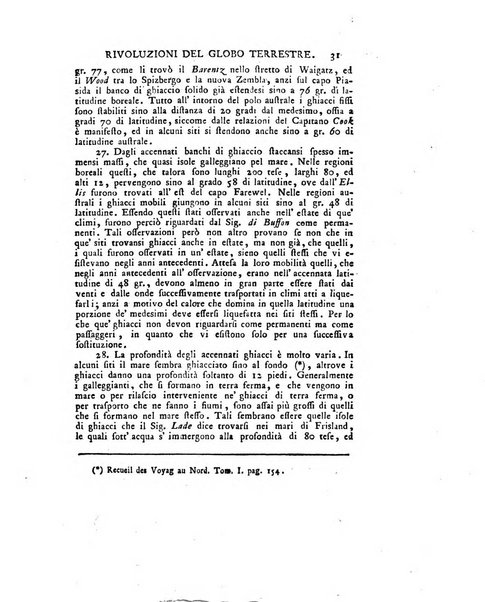 Opuscoli scelti sulle scienze e sulle arti. Tratti dagli Atti delle Accademie, e dalle altre collezioni filosofiche, e letterarie, dalle opere più recenti inglesi, tedesche, francesi, latine, e italiane, e da manoscritti originali, e inediti