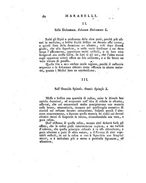 Opuscoli scelti sulle scienze e sulle arti. Tratti dagli Atti delle Accademie, e dalle altre collezioni filosofiche, e letterarie, dalle opere più recenti inglesi, tedesche, francesi, latine, e italiane, e da manoscritti originali, e inediti